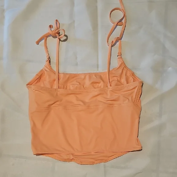 Gilly Hicks Peachy Bustier Shoulder Tie Top - Picture 2 of 5